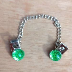 Sweater Shawl Scarf Clip Green